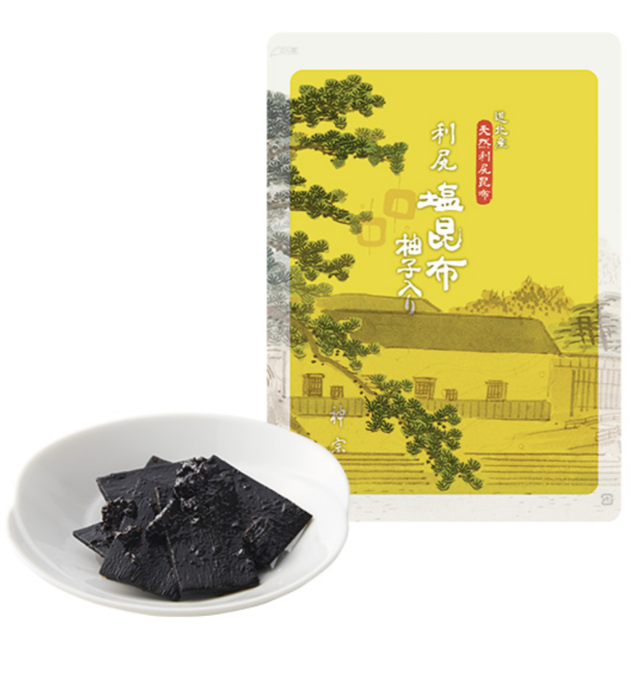 『利尻塩昆布　柚子入り』販売のお知らせ