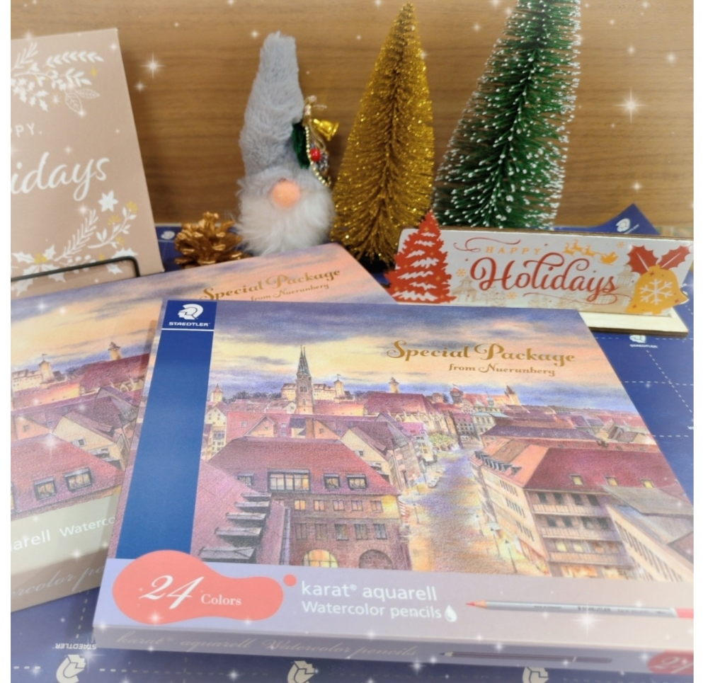 ステッドラー　カラトアクェレル水彩色鉛筆スペシャルパッケージ