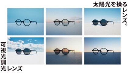 太陽光を操るレンズ。「可視光調光レンズ」新発売！