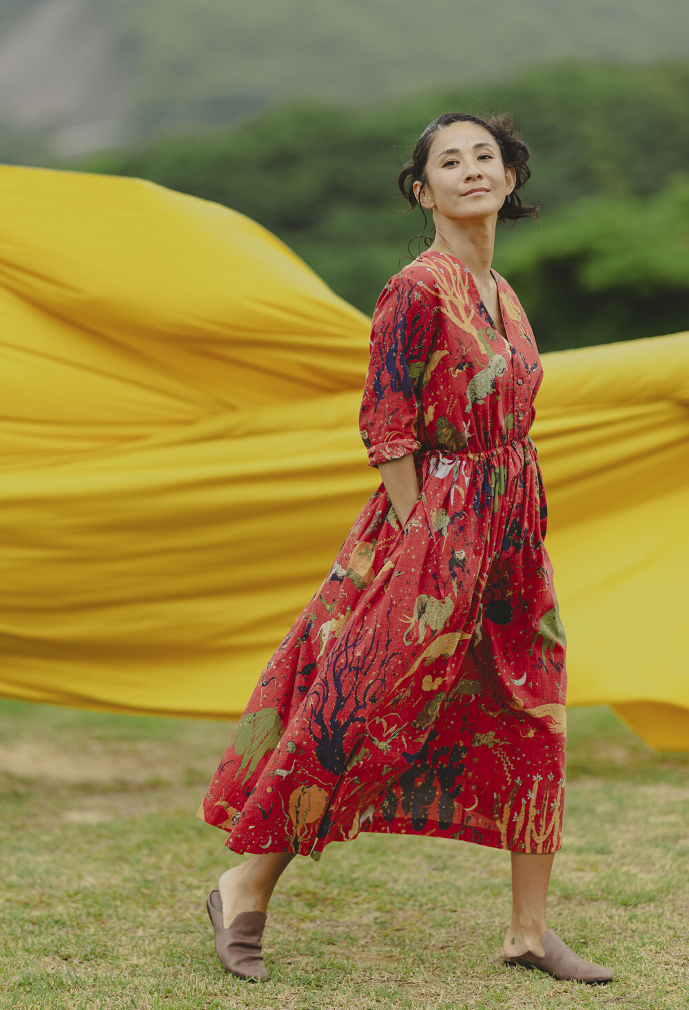 インドの手仕事　イエローレーベル