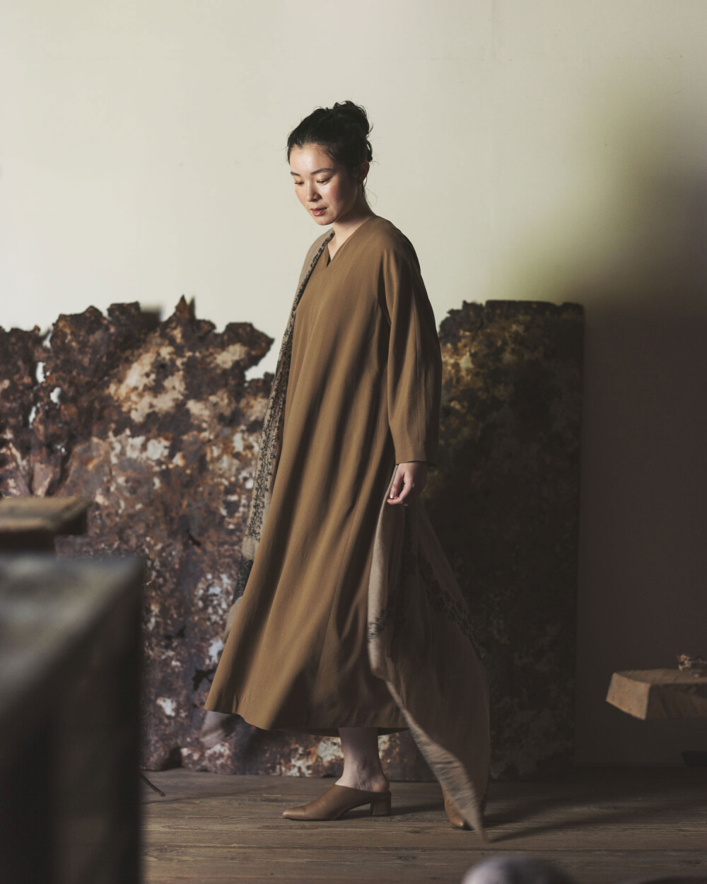 ウールクレープツイル