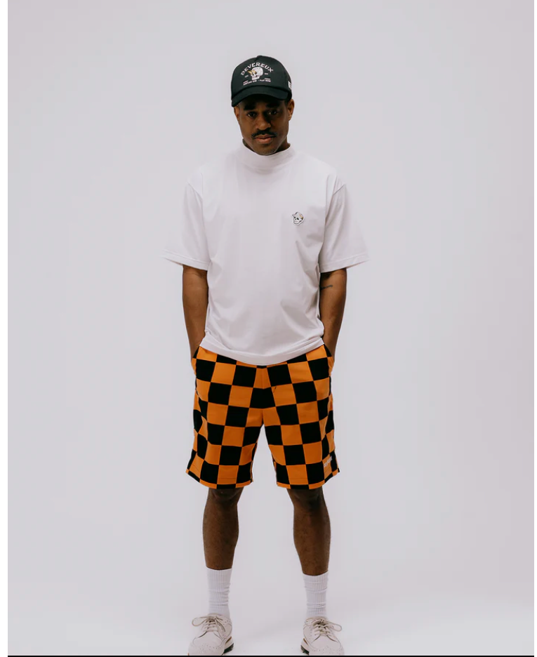 【デヴァロー】CHECK MATE HALF PANTS