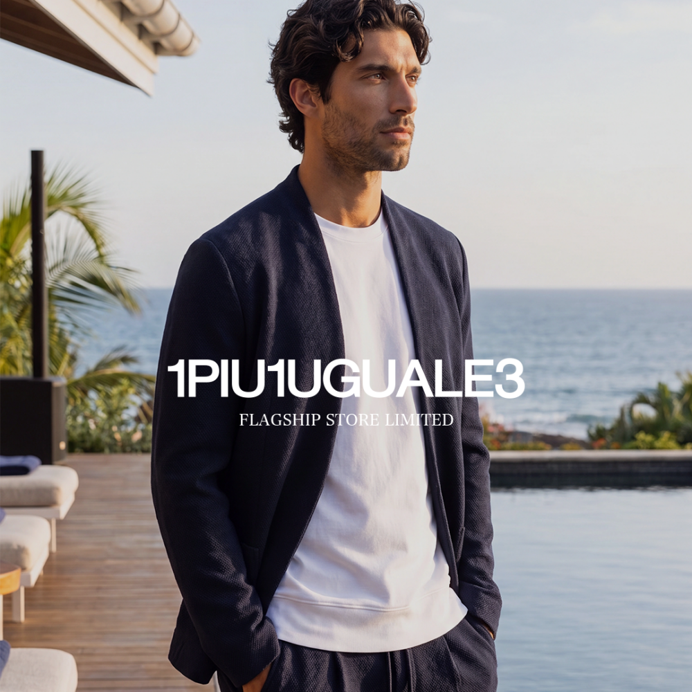 1PIU1UGUALE3 / NO COLLAR JACKET / RELAX TROUSER
