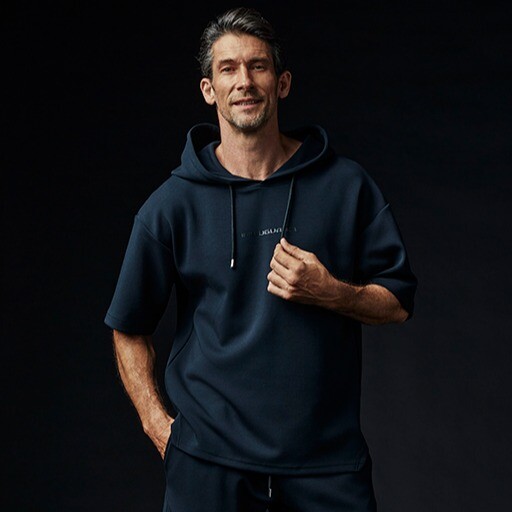 1PIU1UGUALE3 / S/S HOODED TEE