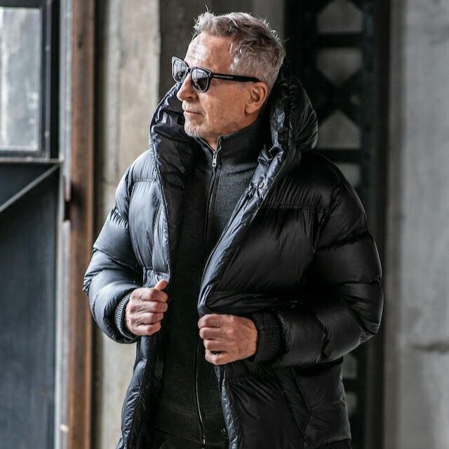 1PIU1UGUALE3 / PADDING WRAP HOODED