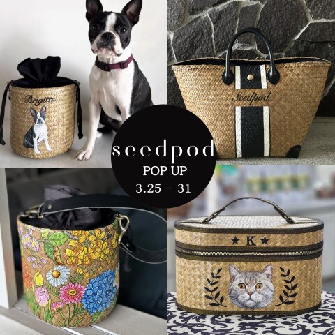seedpod】世界でひとつ、あなただけのオーダーメイドのかごバッグ