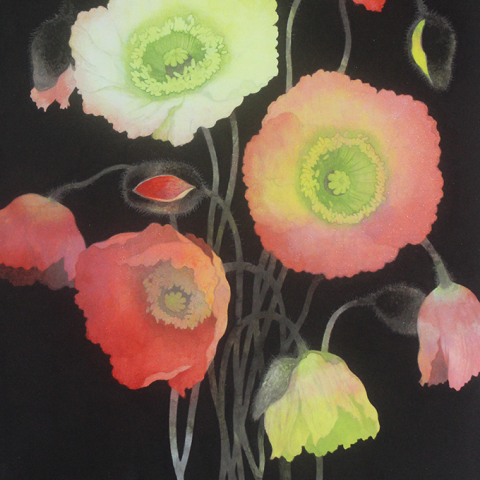 藤木貴子 日本画展 ー色が咲くときー | ART HUB NAGOYA | 松坂屋名古屋
