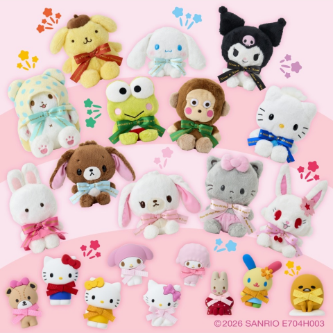 【最終値下げ 希少❣️】サンリオ　昭和レトロ スイートシンフォニー　ぬいぐるみ 2026年サンリオキャラクター大賞 第2弾 | サンリオ | 松坂屋名古屋店
