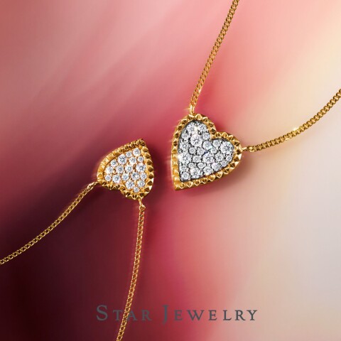 STARJEWELRY 【Winter限定】TONE OF LOVE (片耳用) STARJEWELRY 【Winter限定】TONE OF LOVE (片耳用) スタージュエリー