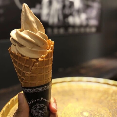 寒い季節にも食べたくなる花蜜ソフトクリーム🍦✨ | ファーイースト