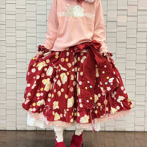 ピンクハウス☆幸見うさぎ柄ニット☆新品 幸見うさぎモチーフニット*〜【電話注文可】 | ピンクハウス | 松坂屋