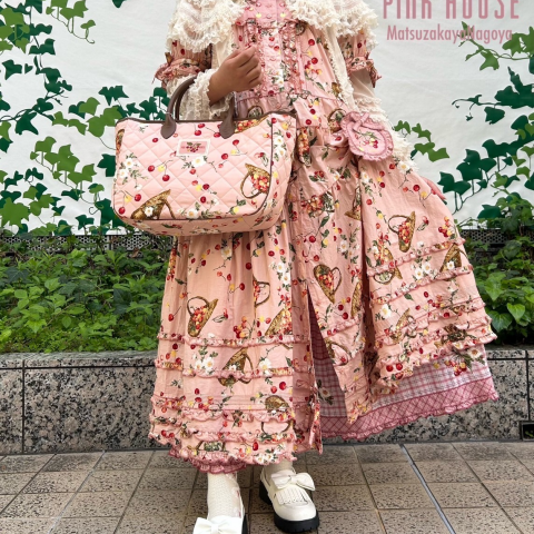 野ばらとチェリープリントワンピース *〜 | ピンクハウス | 松坂屋