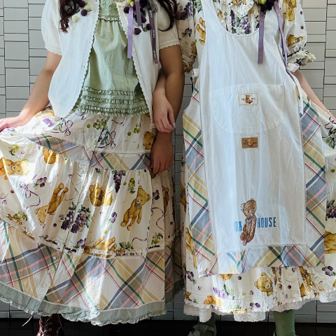 くま葡萄プリント*〜【電話注文可】 | ピンクハウス | 松坂屋名古屋店