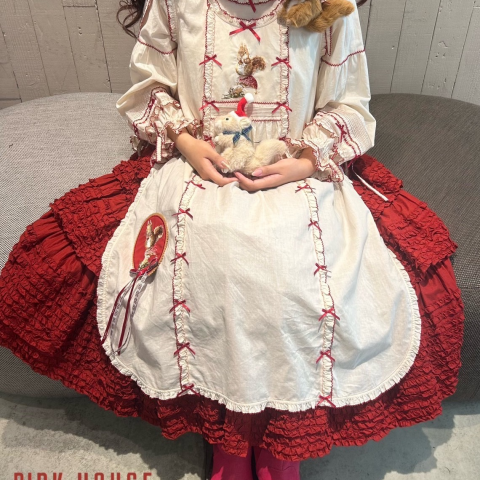 りす刺繍入りフードタブリエ*〜 | ピンクハウス | 松坂屋名古屋店公式 SHOP BLOG