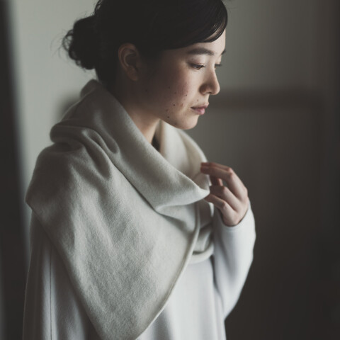 新品未使用 タグ付きヨーガンレール ババグーリ カシミヤ バーガンディ スヌード JURGEN LEHL ヨーガンレール Babaghuri ババグーリ レディース