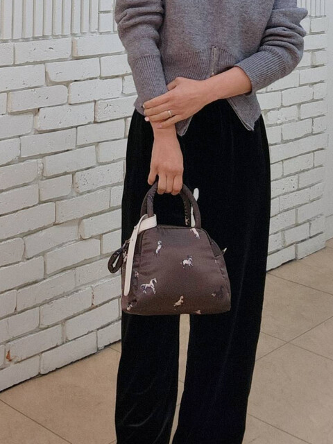 再登場！【ホースプリントバッグ】