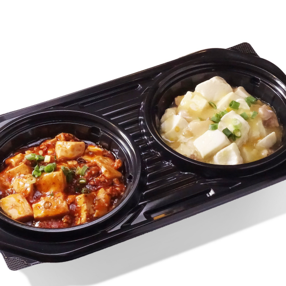 HOT NO.7＜重慶飯店＞麻婆豆腐2種（赤・白）