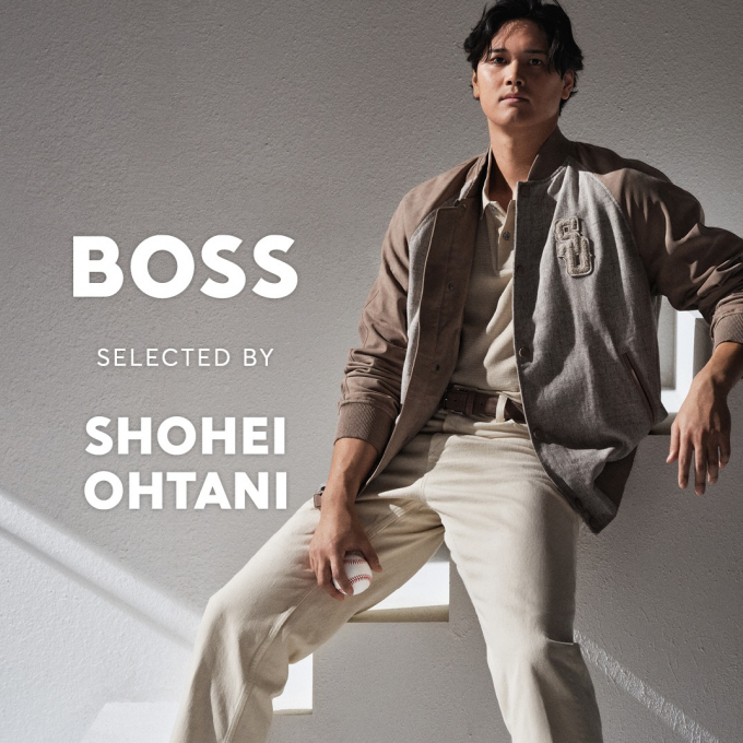 「BOSS SELECTED BY SHOHEI OHTANI」　　　　　POP-UP