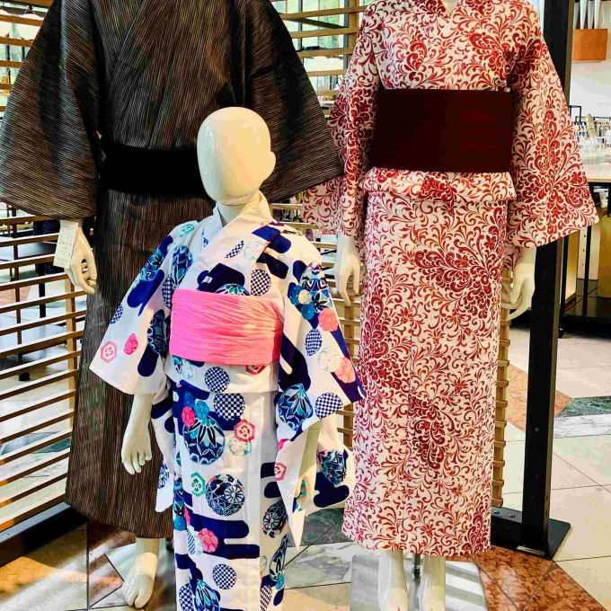 南館1Fオルガン広場　ゆかた