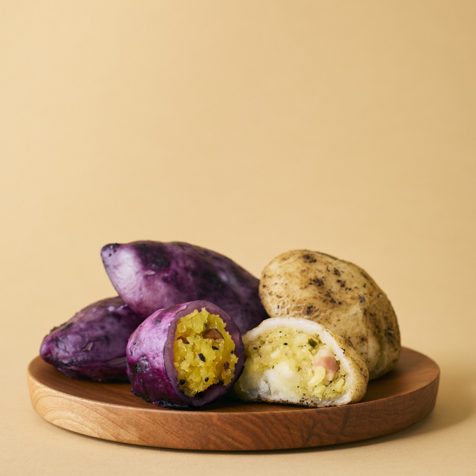 〈融合〉おイモなふりしたパンなやつ。