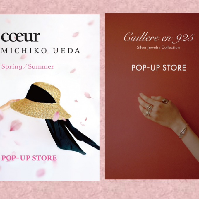 coeur・cuillere en 925 /　POP UP  STORE