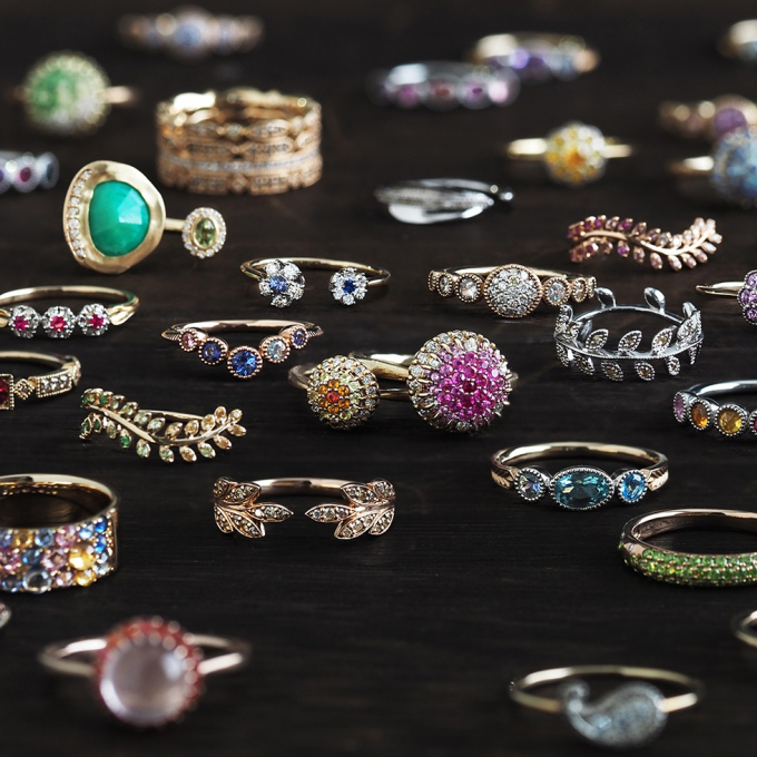 ＜パーセル ジュエリー＞冬のカラーストーンジュエリーとセミオーダージュエリーフェア