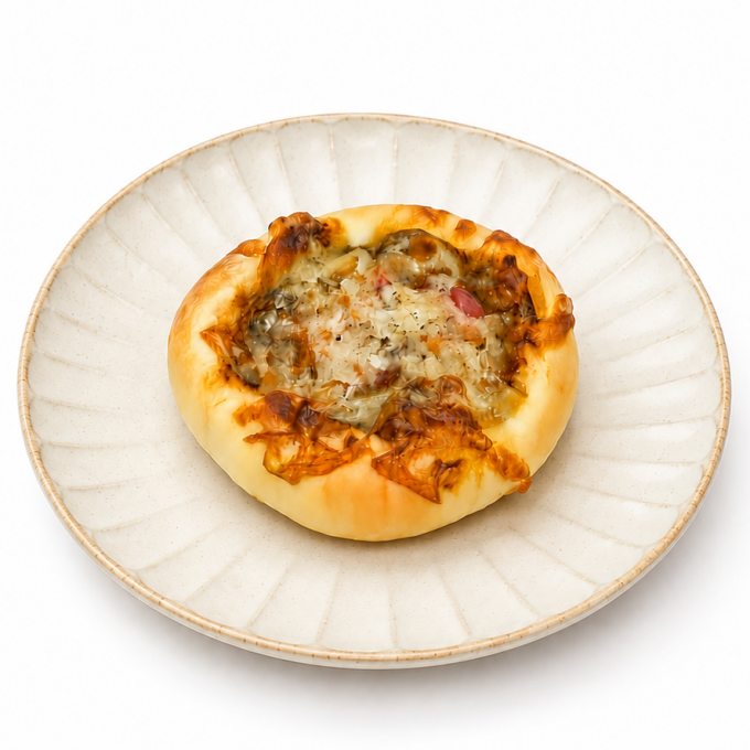 彩り野菜のキーマカレーパン