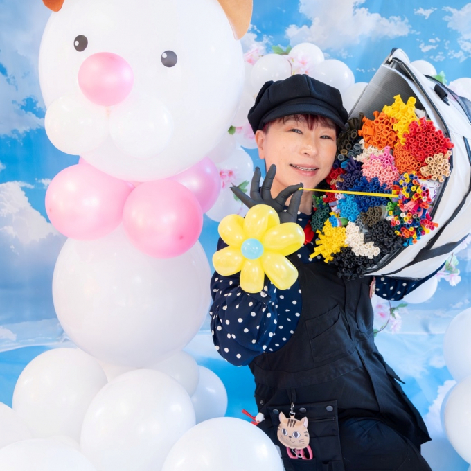 バルーンアーティスト『たまちゃん』こどもの日グリーティング