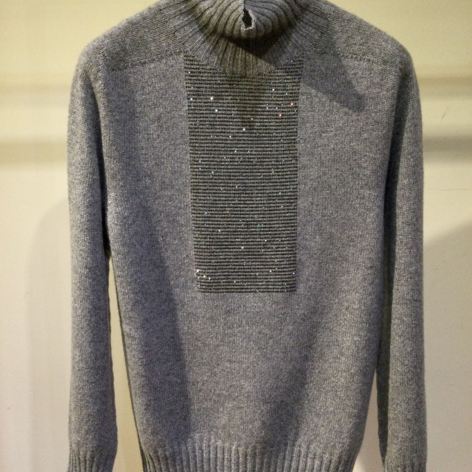 【Malo】カシミア100%ニット