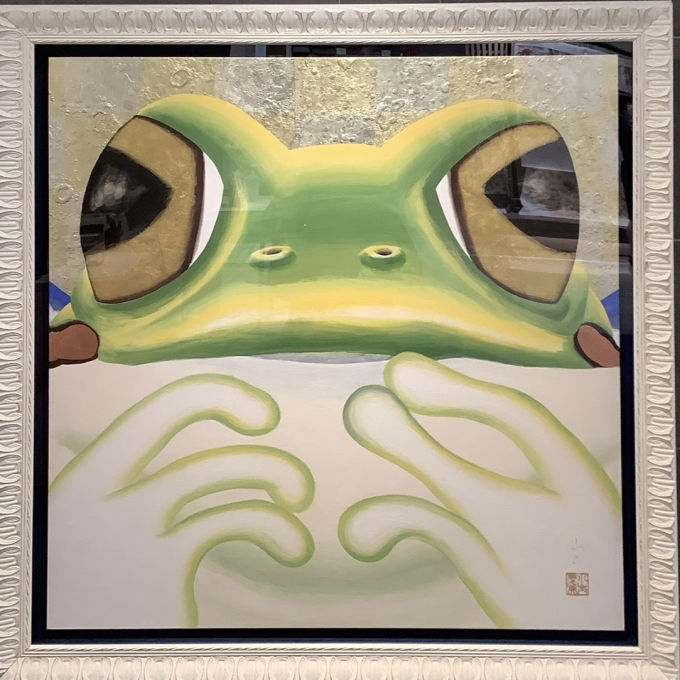 〜月と遊ぶ蛙たち〜Osanai Megumi展