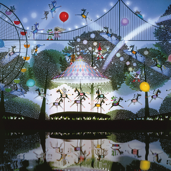 藤城清治 版画展　光と影のファンタジー