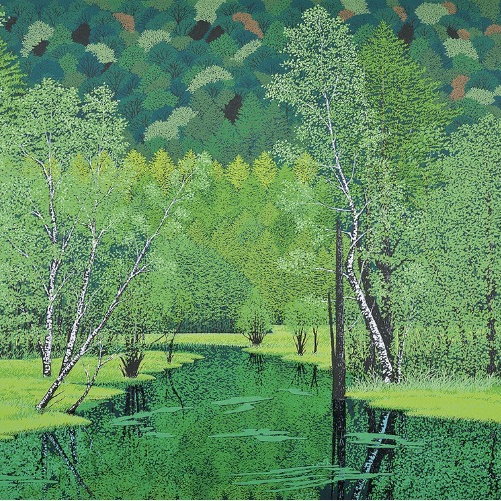 自然美への賛歌・日本百名山　第22回 小暮真望展 版画展