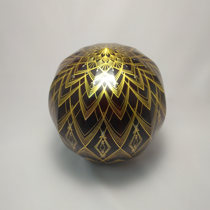 中埜暢人・朗子 木工・截金展