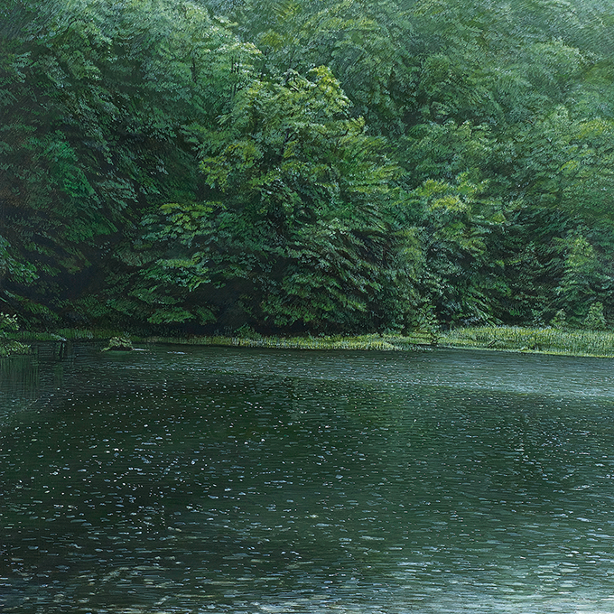 「居島春生 洋画展亅