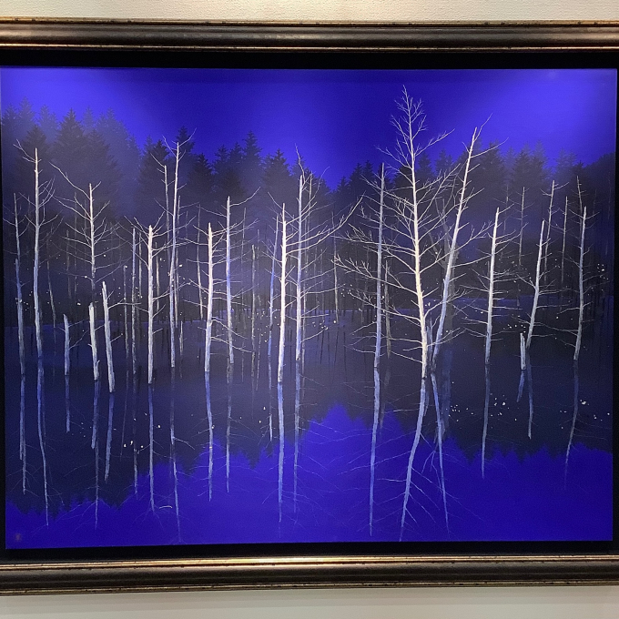近藤隼次日本画展ー花翳深マリ、空白ムマデ。ー