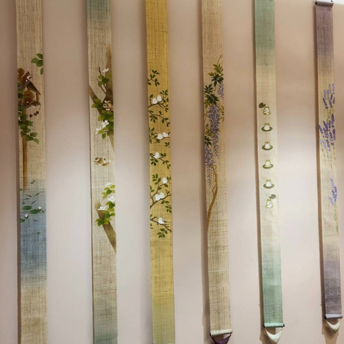 暮らしに飾る、季節を贈る　「初夏を彩るタペストリー」