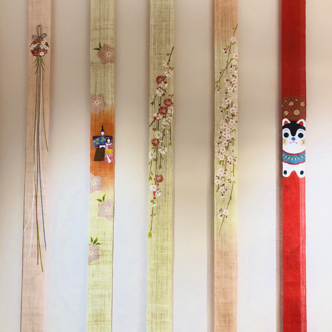 タペストリーで綴る春のインテリア