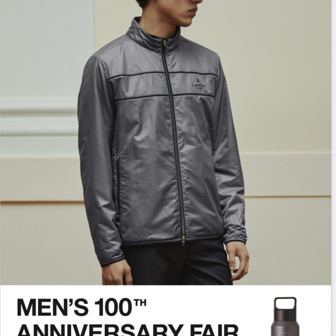 ランバンスポール　メンズ100周年フェア
