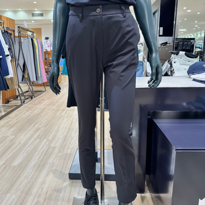 【レディス】シャドーストライプピケロングパンツ