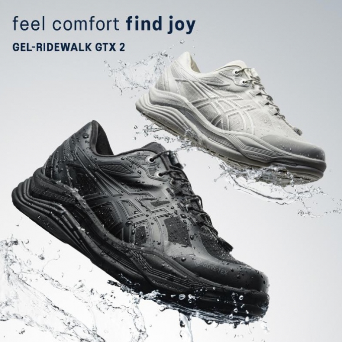 アシックス〉GEL-RIDEWALK GTX 2登場‼️ | ウォーキングシューズ