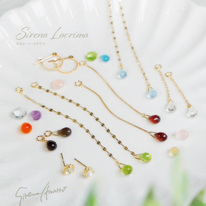 【NEW Collection】ピアス＆チャーム💧