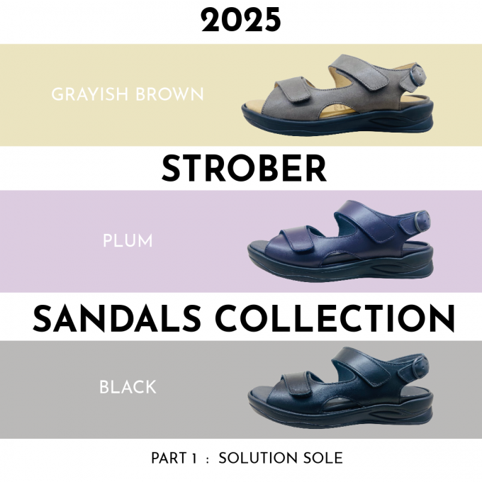 【ドイツうまれのストロバー】STROBER 2025年夏のサンダルコレクション【第1弾】