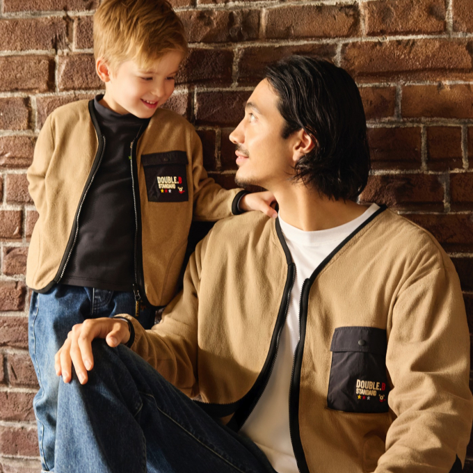 ミキハウスダブルBアウター紹介