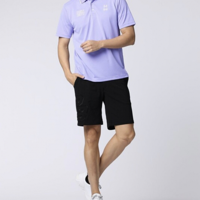 【サイコバニー】ライトカノコロゴ刺繍ポロシャツ