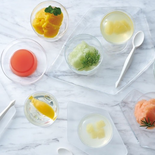 ヒンヤリ、🥭フルーツゼリー🍍『パスパーラ』販売中🩵
