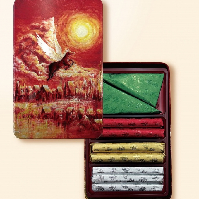 ペイント聖矢×本高砂屋コラボ缶🐴『今日を翔ける』発売中❗️