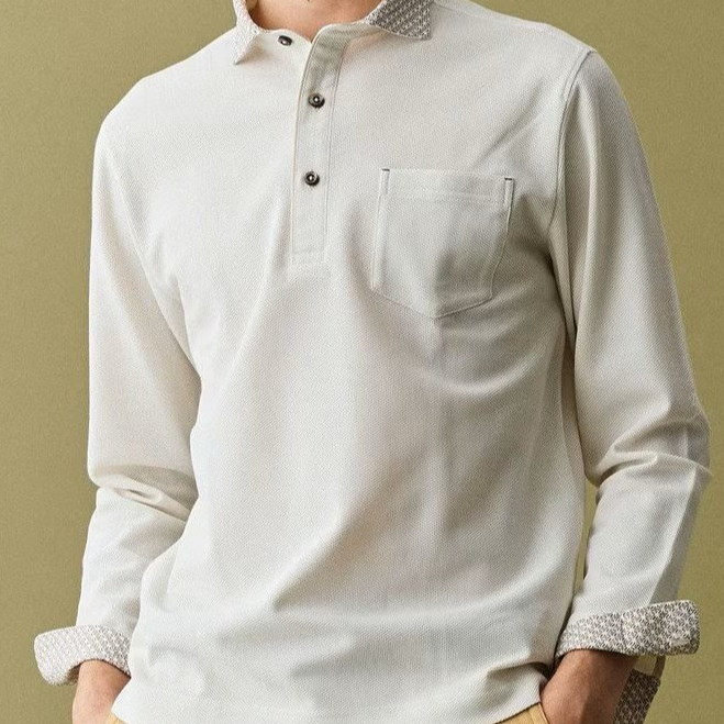 ジョセフアブード　オーガニックコットンダディポロシャツ
