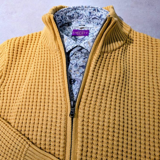 バルキーカーディガン