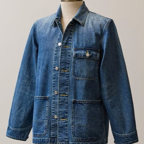 J.プレスメンズ　ヴィンテージライク デニム カバーオール