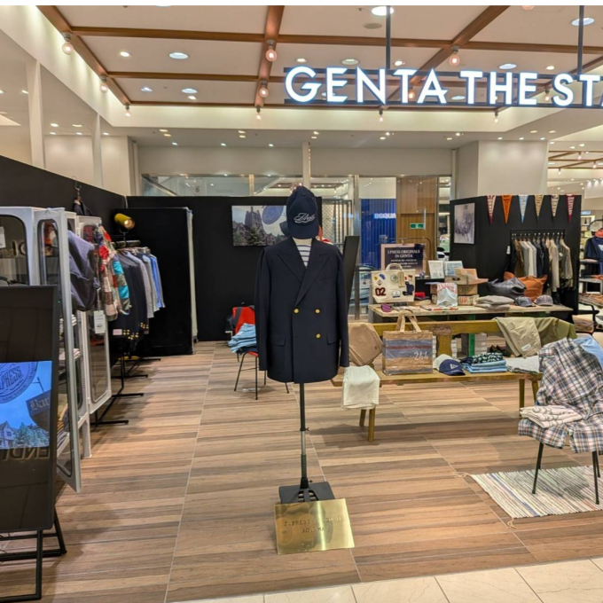 J.PRESS ORIGINALS IN GENTA POP-UP
